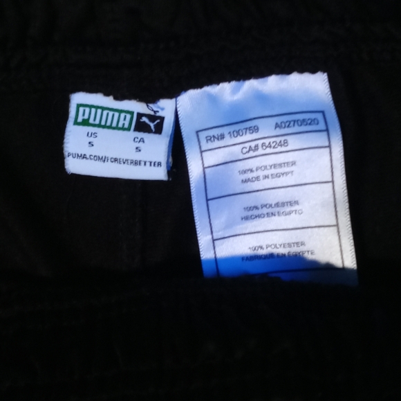 Puma Matching Outfit - Size Small -  Pre-owned - Black/Red/Gray - Picture 9 of 10